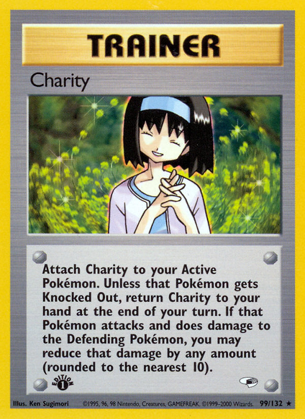 Gym Heroes Charity #99/132 first edition